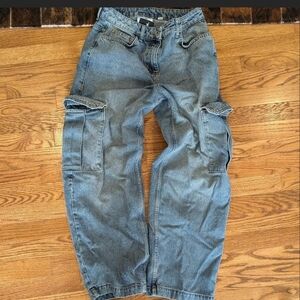 Women's Blue Flare & Wide Leg Jeans